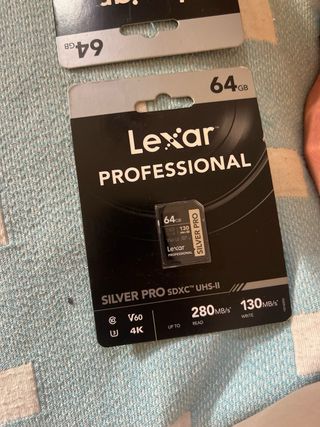 Tarjeta Lexar Professional SDXC 64GB UHS-II