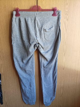 Calças de fato de treino cinzentas