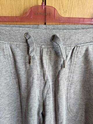 Calças de fato de treino cinzentas