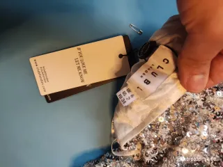 Vestido largo fiesta lentejuelas