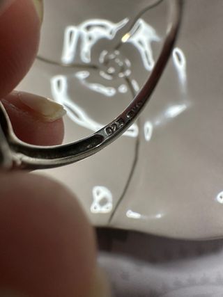 Anillo Plata 925 Circonita Flor