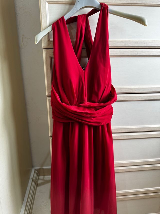 Abito Guess Rosso Lungo