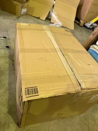 Armario Escobero Resina 2 Puertas Blanco/Gris