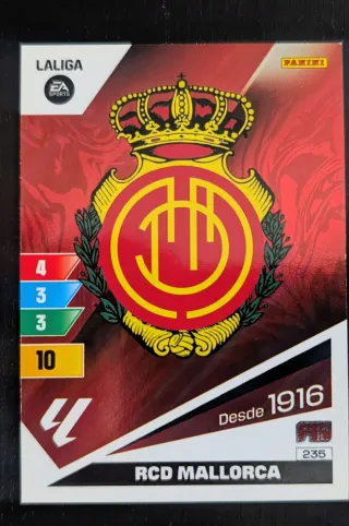 16 Cromos Liga 2023-2024 Adrenalyn RCD Mallorca