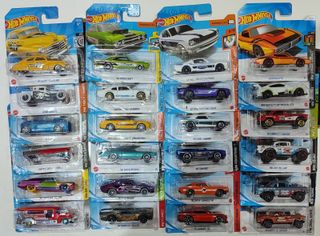 Lote 24 Hot Wheels Descatalogados