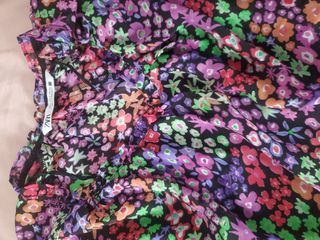 Lote 3 blusas Zara y Mango estampadas