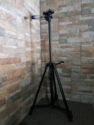 Trípode para cámara negro