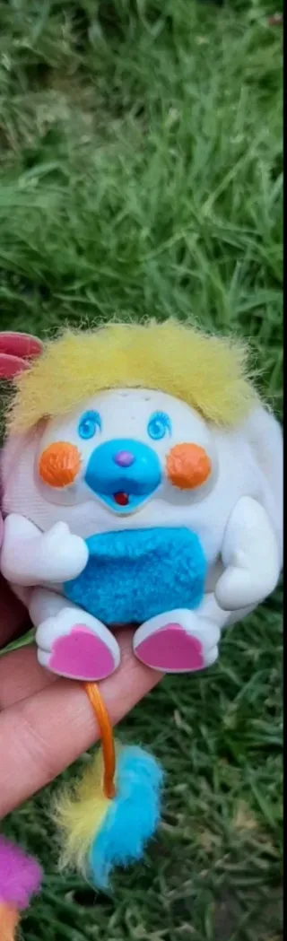 Mini Popples Mattel Bianco Anni '80