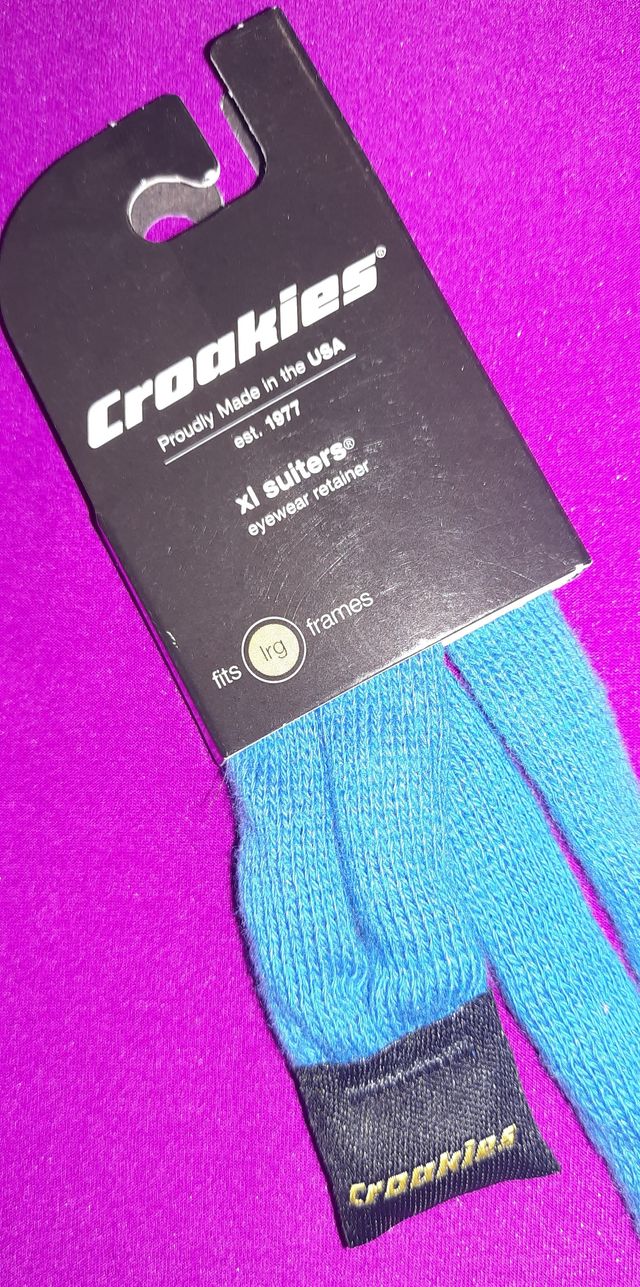 Croakies Cotton Suiter XL Solid Mix Blu Supporto R