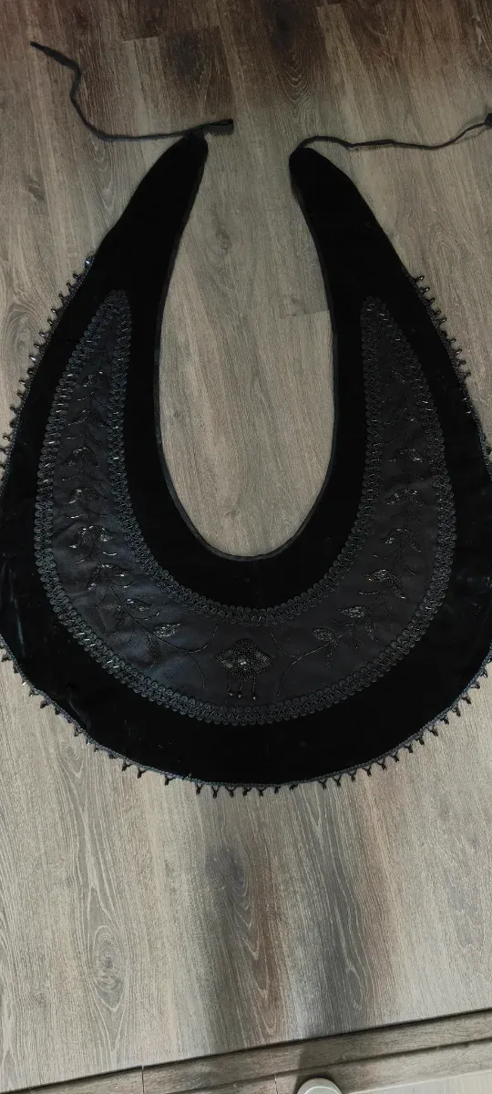 Traje Regional Gallego Dengue Negro