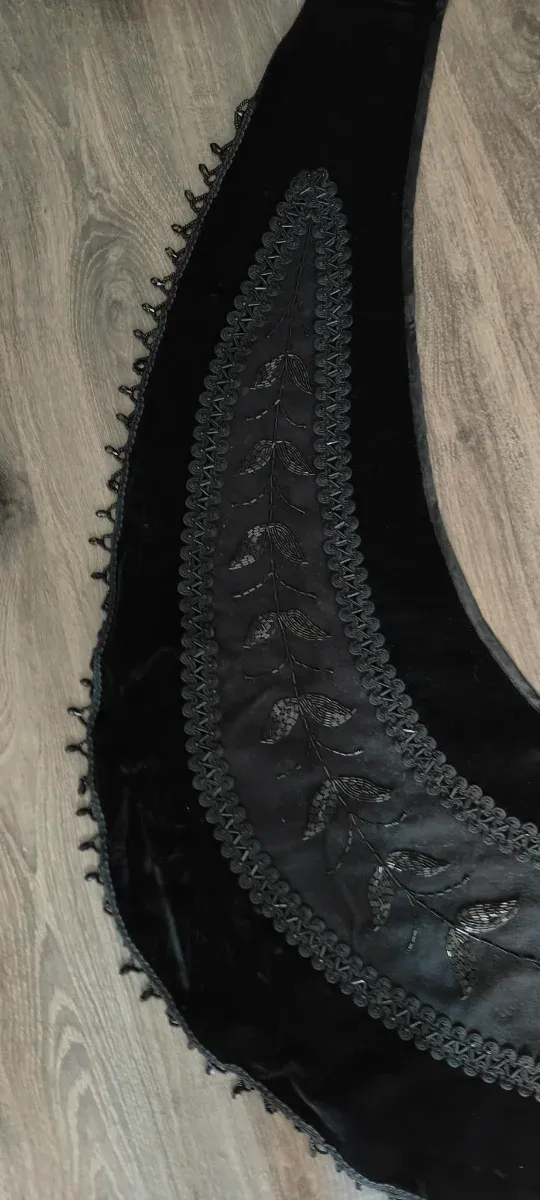 Traje Regional Gallego Dengue Negro