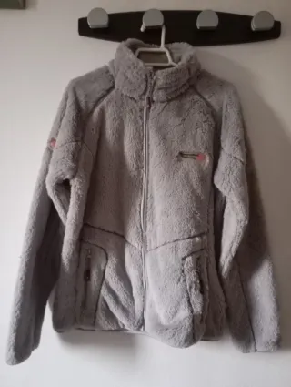 Cazadora pelo Geographiral Norway gris mujer