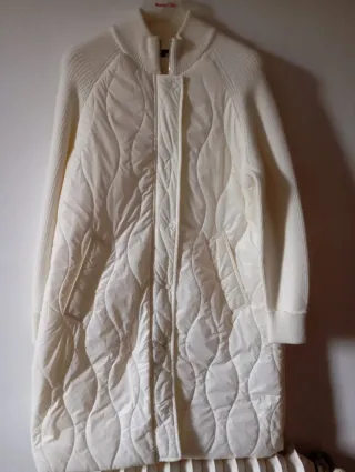 Abrigo largo Louise Orop blanco