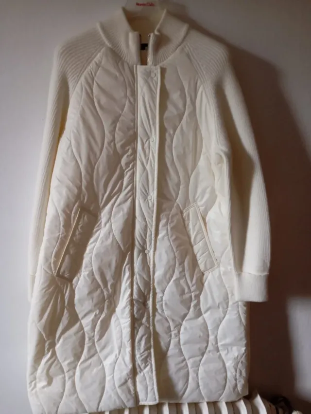 Abrigo largo Louise Orop blanco