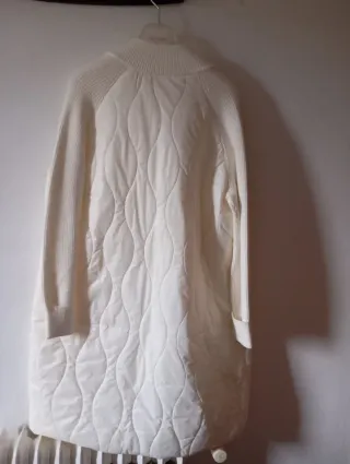 Abrigo largo Louise Orop blanco