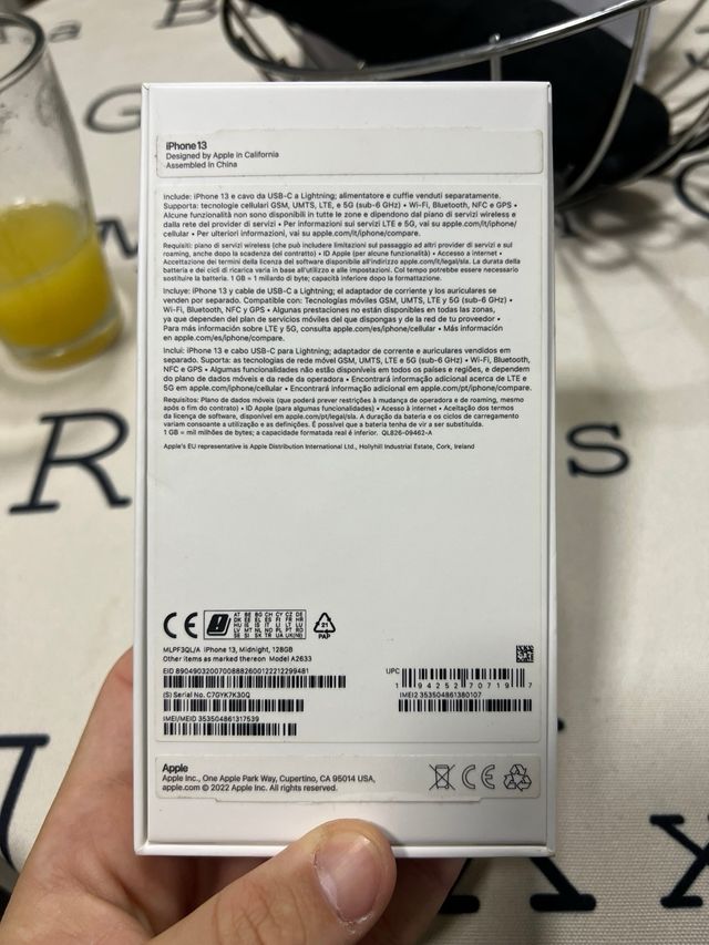 iPhone 13 128GB Nero