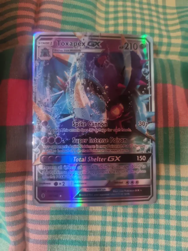 Carta Pokemon Toxapex GX
