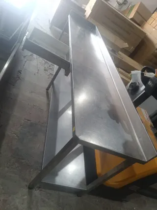 MESA ACERO COCINA INDUSTRIAL 
658746091