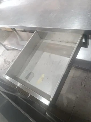 MESA ACERO COCINA INDUSTRIAL 
658746091