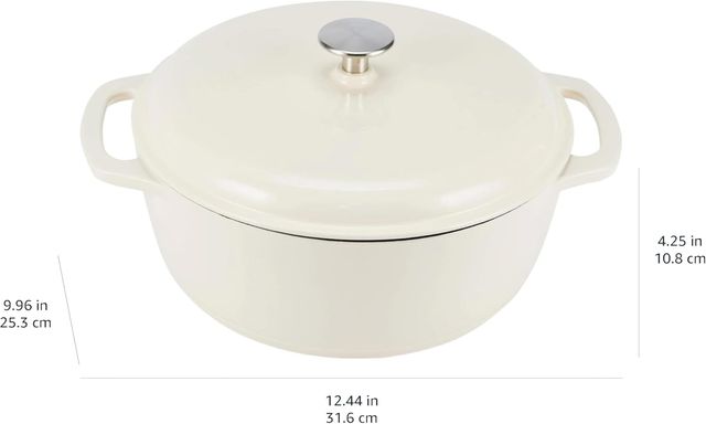 ✨ - Amazon Basics Cazuela de hierro fundido esmalt