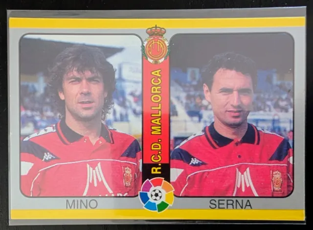 5 Cromos Liga 1995-1996 RCD Mallorca (2° División)