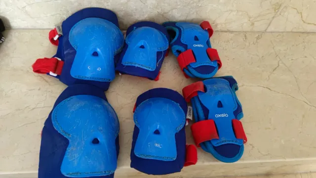 Pack protector patinaje Oxelo talla xs