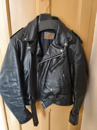 Chaqueta Cuero Vintage Perfecto Schott