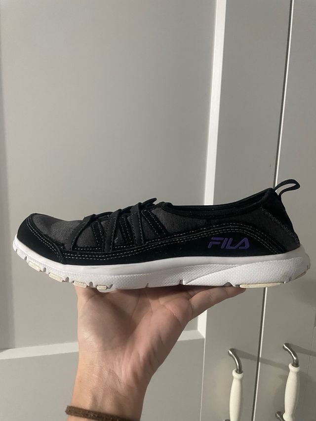 Zapatillas Fila Mujer Negras