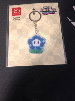 Llavero Super Mario Bros. Wonder Flor de Hielo