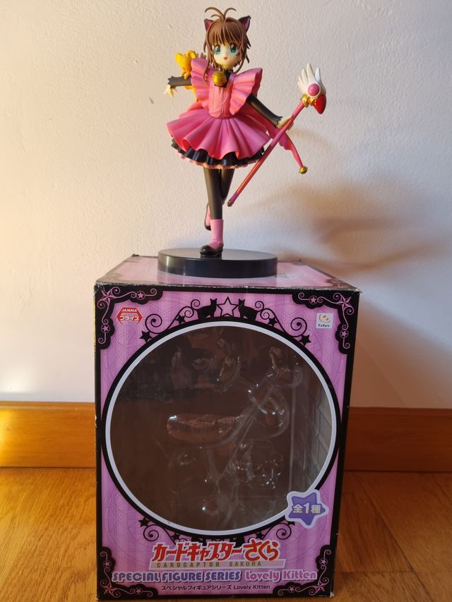 Manga Card Captor Sakura Lovely Cat Action Figure