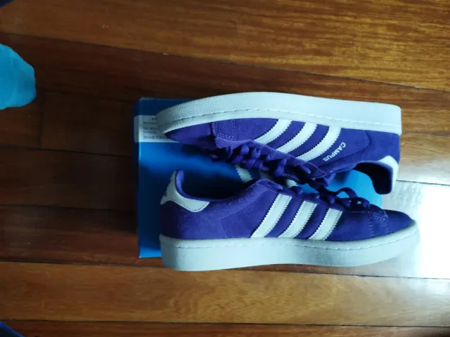 Zapatillas Adidas Campus Moradas/Blanco