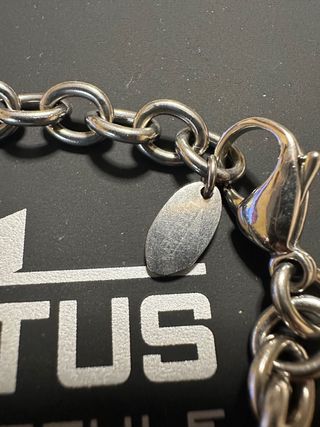 Pulsera acero Lotus Corazón