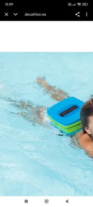 Cinturón flotador natación infantil 15-30kg