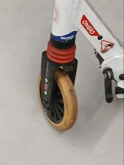 Patinete Scooter Oxelo MID 7 Niños Blanco Estampado UK