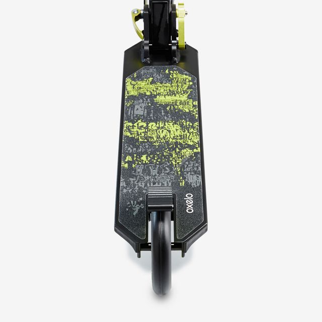 Patinete Scooter Niños Oxelo MID5 Negro Verde (freno