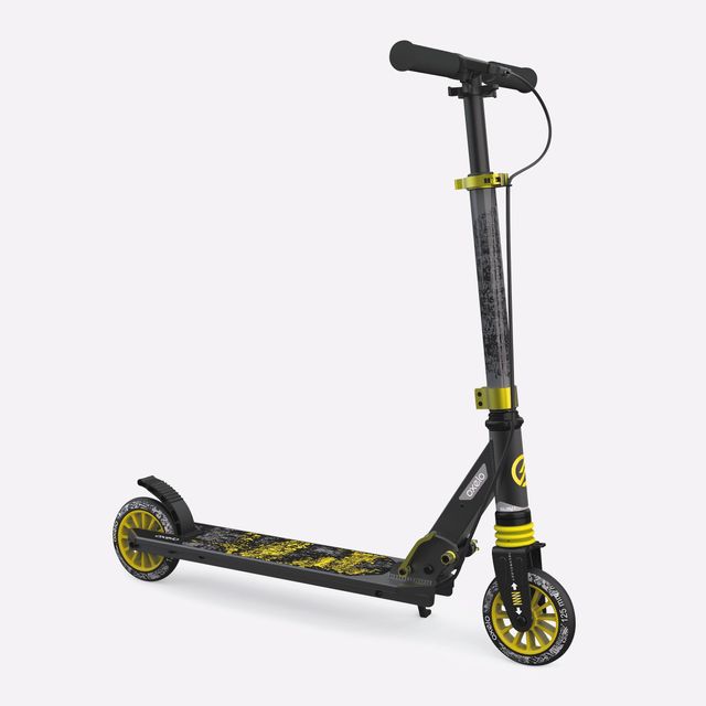 Patinete Scooter Niños Oxelo MID5 Negro Verde (freno