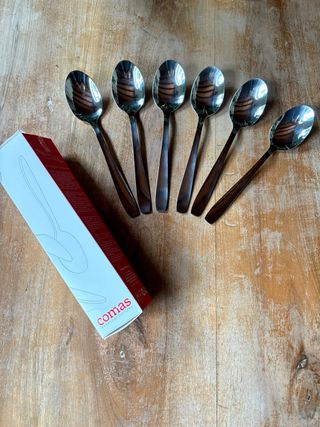 Set 6 Cucchiai Acciaio Inox Conad