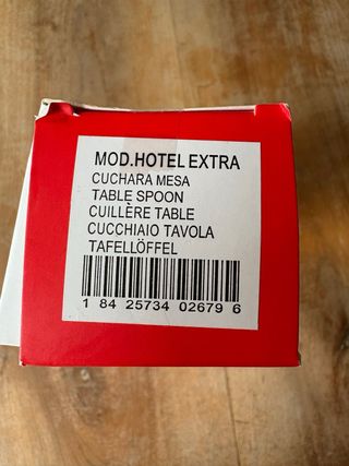 Set 6 Cucchiai Acciaio Inox Conad