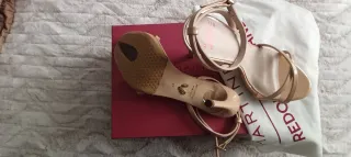Sandalias Martinelli Talla 37 Nude Sin Estrenar