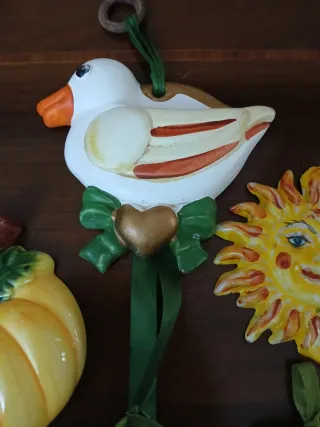 Set 5 Formine Ceramica Decorazioni Casa