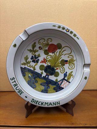 Cenicero Cerámica Faenza Strube Dieckmann