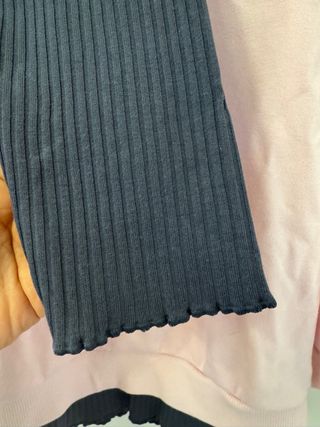 Chándal Adidas niña rosa y azul grisáceo