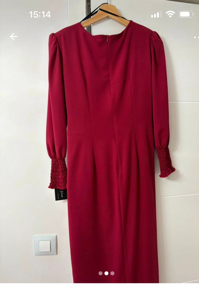 Vestido fiesta VERALIA rojo XL