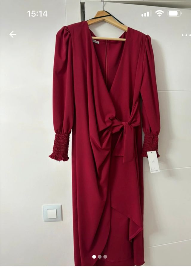 Vestido fiesta VERALIA rojo XL