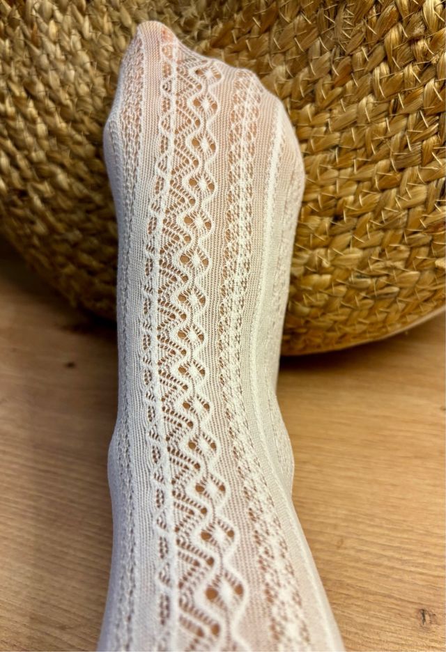 Medias Fallera Blancas Talla Única