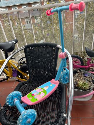 Patinete Peppa Pig 3 Ruedas Mondo