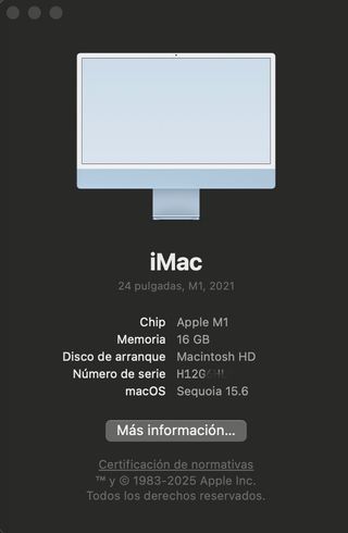 iMac M1 16GB RAM