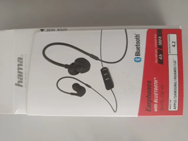 Auriculares Hama Bluetooth 4.2 Deportivos