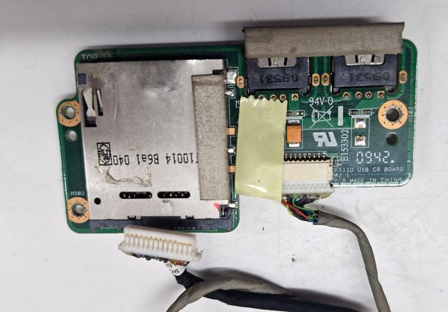 K51IO Scheda USB e lettore di schede Asus X66IC 