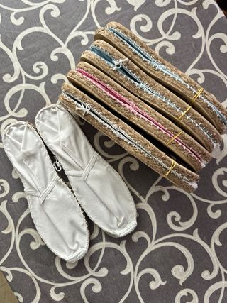 Alpargatas hechas a mano